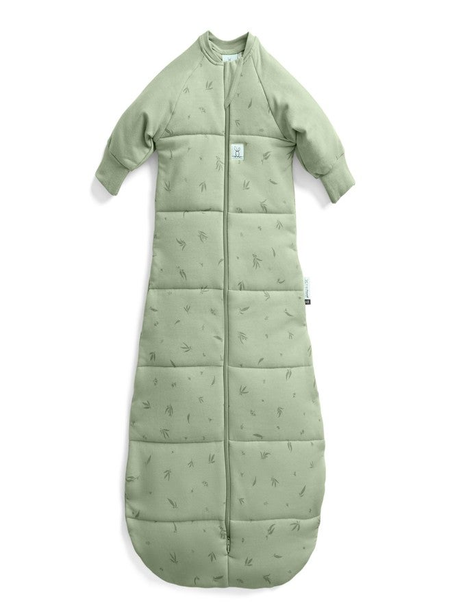 ergoPouch Jersey Sleeping Bag 1.0 TOG – Arms-Out Baby Sleep Sack, Ideal Transition from Swaddling, Slim Fit Keeps Baby Secure & Comfortable, Soft Breathable Fabric (3–12 Months, Willow) - Image 1